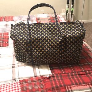 Michigan Vera Bradley Iconic Large Duffle